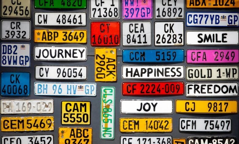 buying a car number plate