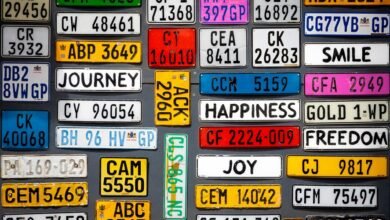 guide to car plates